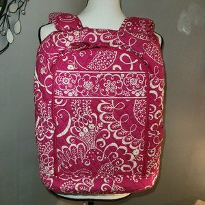 Vera Bradley Pink/White Backpack